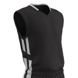Champro Youth Muscle Basketball Jersey Royal White Medium