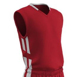 Champro Adult Clutch Basketball Jersey Black White XL