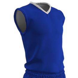 Champro Youth Clutch Basketball Jersey Scarlet White Xlarge