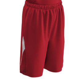 Champro Youth Pivot Basketball Short Scarlet White Large