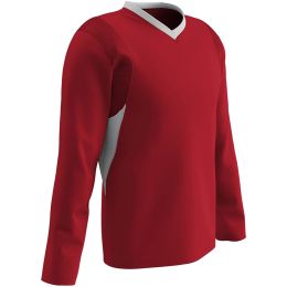 Champro Adult Rebel Basketball Jersey Roy Org Wht Medium