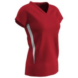 Champro SPIKE Ladies Volleyball Jersey White White Xlarge