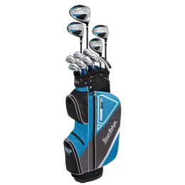 Tour Edge Moda Silk Womens Golf Set-Silver-Ruby-RH-Petite