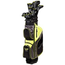 Tour Edge Moda Silk Womens Golf Set-Black-LT Blue-RH-Petite