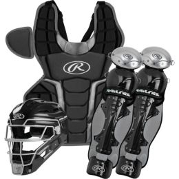 Rawlings Renegade Catchers Set Ages under 12 Royal-Silver
