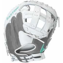 Easton Ghost Flex Softball Glove 12in Gry-Wht-Blue LH Throw