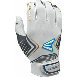 Easton Ghost Fastpitch Batting Gloves-White-L