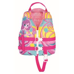 Full Throttle Youth Nylon Life Jacket Pink