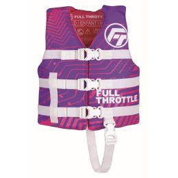 Full Throttle Adult Nylon Life Jacket L XL Red