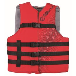 Full Throttle Junior Hinged Rapid-Dry Life Jacket Green