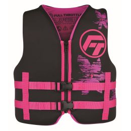 Full Throttle Adult Rapid-Dry Life Jacket L XL Grey