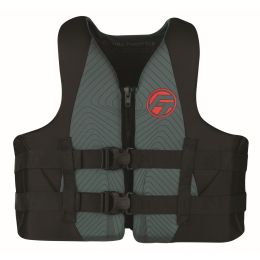 Full Throttle Child Rapid-Dry Flex-Back Life Jacket Blue