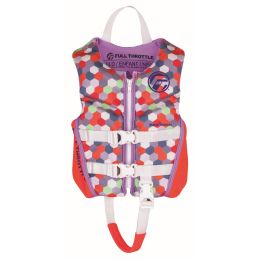 Full Throttle Womens Rapid-Dry Flex-Back Life Jacket L Pnk