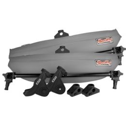 Scotty Cup Holder w/Rod Hldr Post and Bulkhead/Gnnel Mnt Blk
