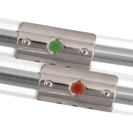 TACO Rub Rail Mounted Navigation Lights f/Boats Up To 30&#39; - Port &amp; Starboard Included