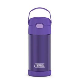 Thermos FUNtainer&reg; Stainless Steel Insulated Straw Bottle - 12oz - Purple