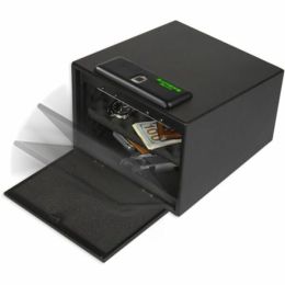 Bulldog Magnum Biometric Pistol Vault w Shelf