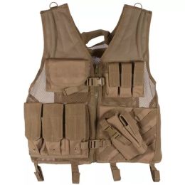 Big & Tall Assault Cross Draw Vest Coyote - 2Xl/3Xl (Pack of 1)