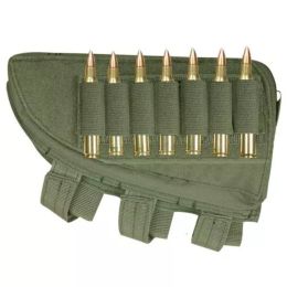 Butt Stock Cheek Rest - Rifle - Left - Olive Drab (Pack of 1)