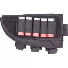 Butt Stock Cheek Rest Shotgun - Left - Black (Pack of 1)