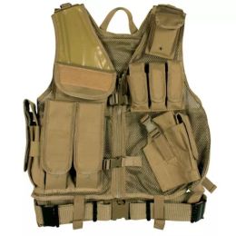 Mach-1 Tactical Vest - Coyote (Pack of 1)