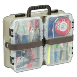 Plano Flex N Go Satchel  Sandstone  two standard 3650 Tackle